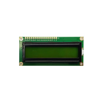 LCD کاراکتری 2x16 با بک لایت سبز 1mm